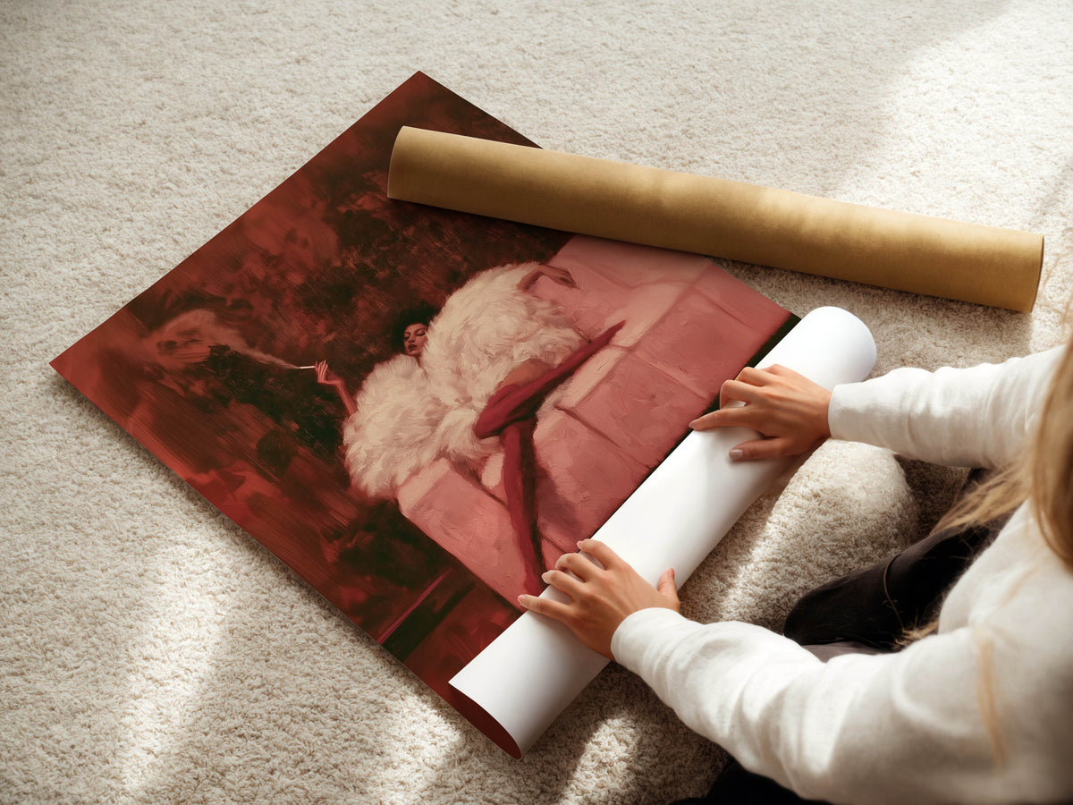 Smoke & Velvet Print