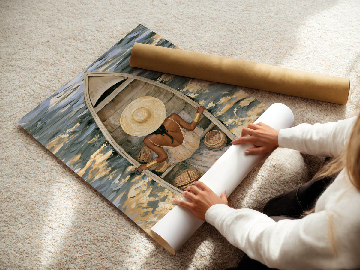 Golden Waters Print