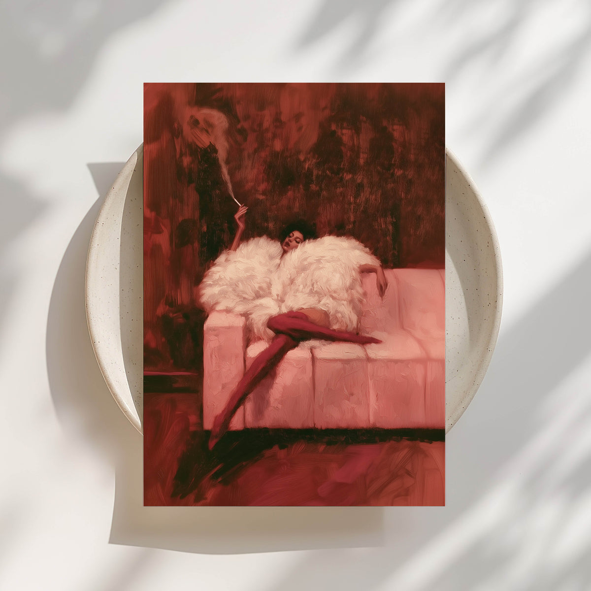 Smoke & Velvet Print