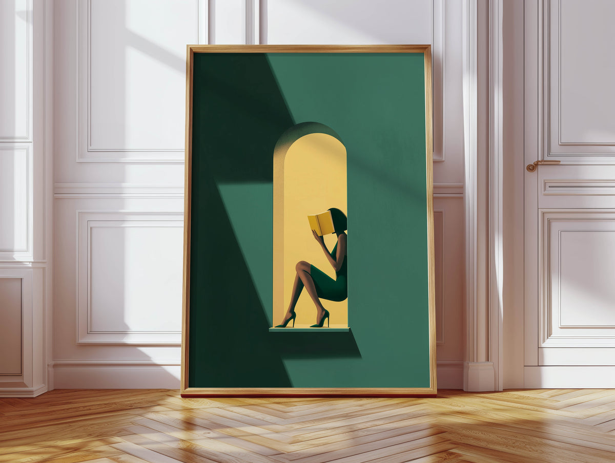 The Reading Nook Print