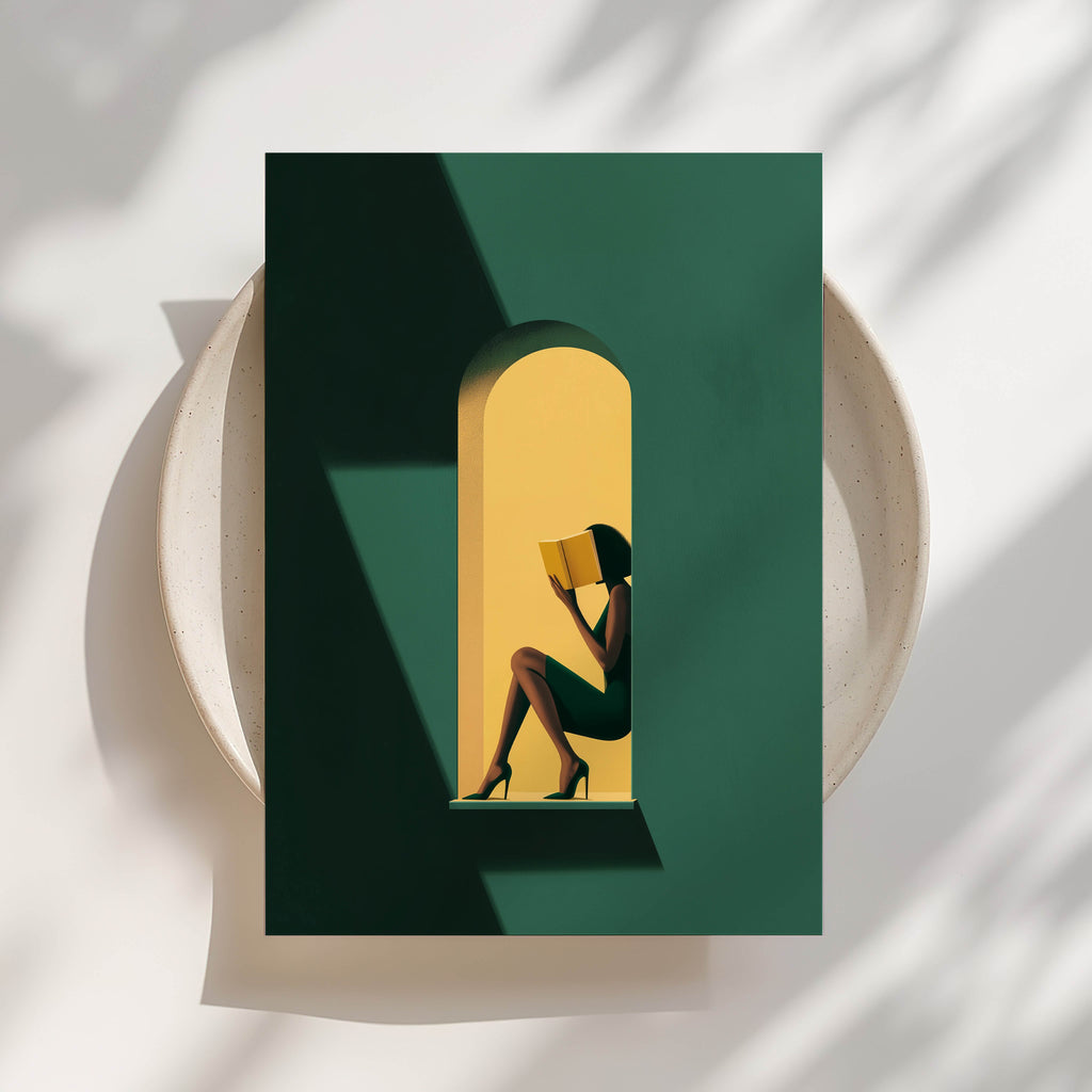 The Reading Nook Print