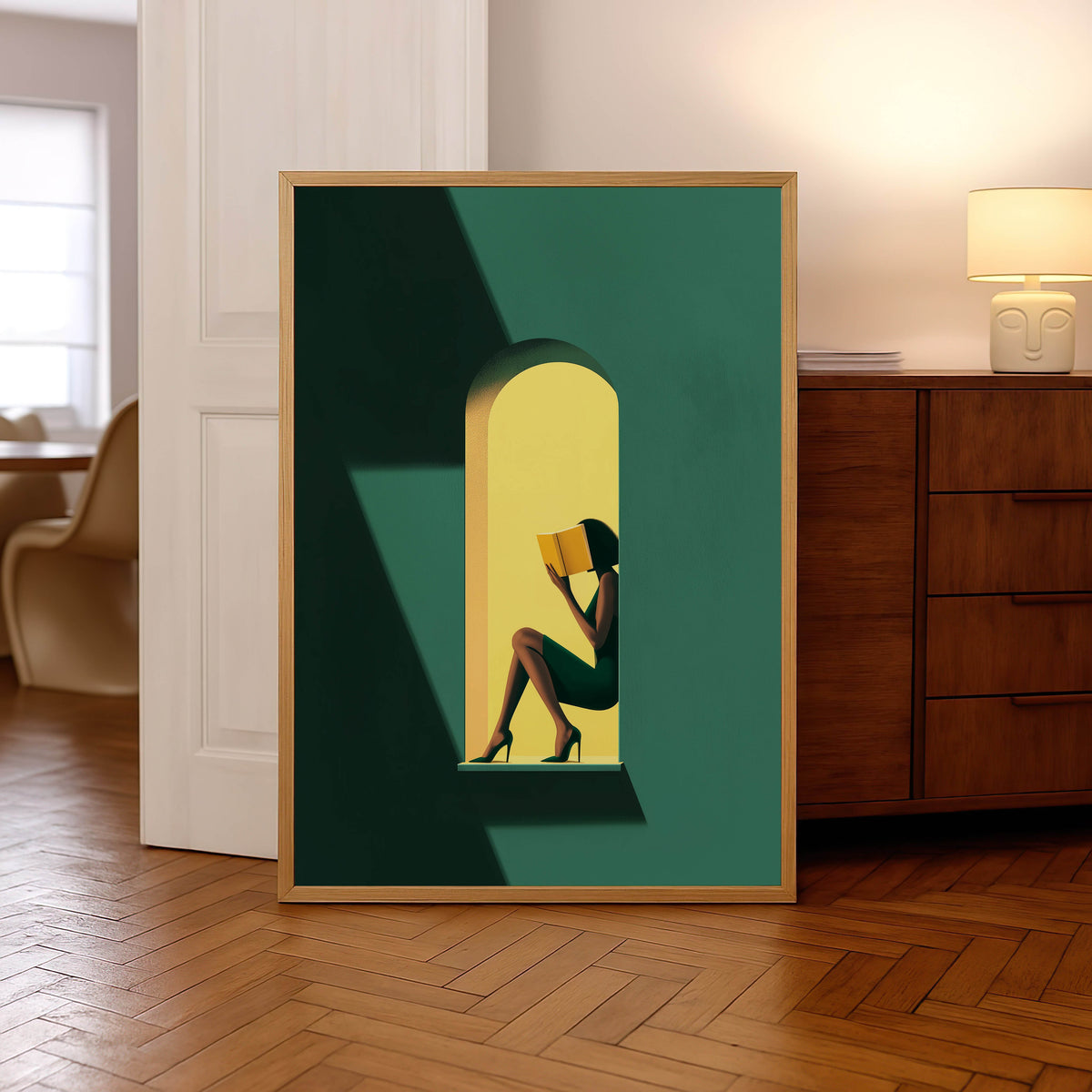 The Reading Nook Print