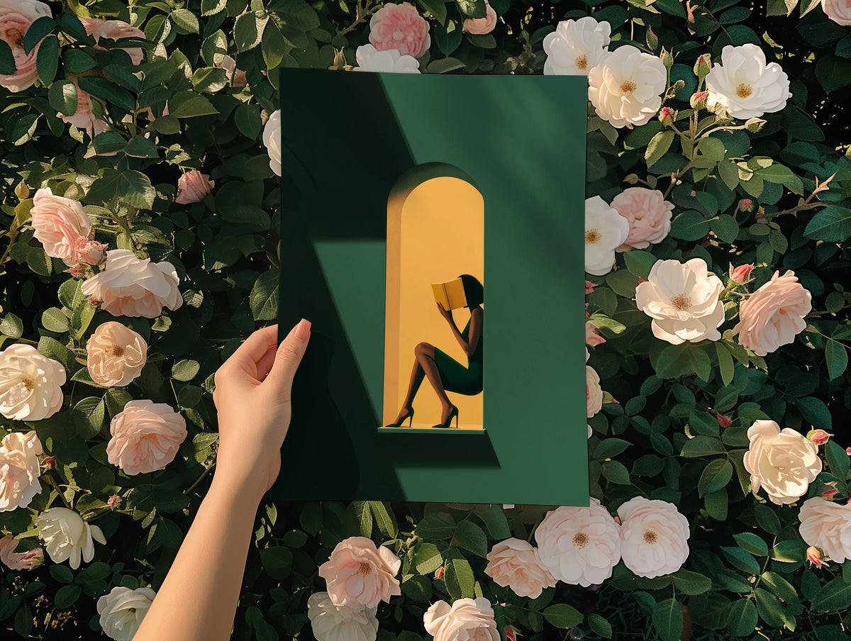 The Reading Nook Print