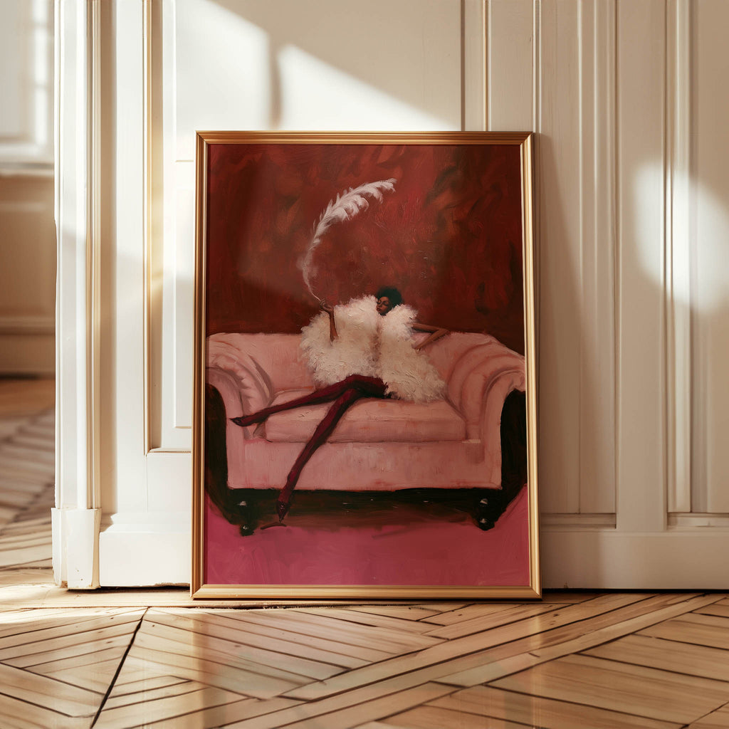 Plume & Velvet Print