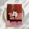 Pink Smoke Print