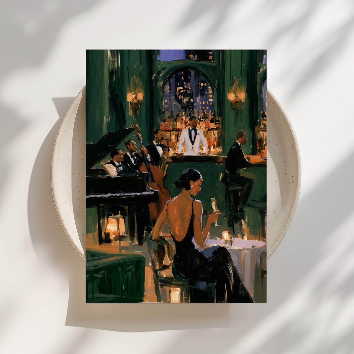 Emerald Nights Print