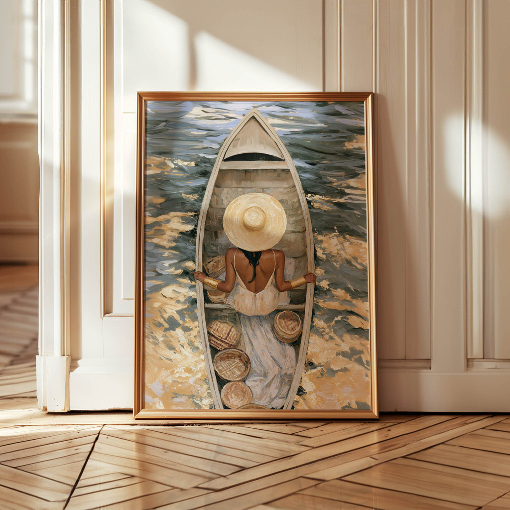 Golden Waters Print