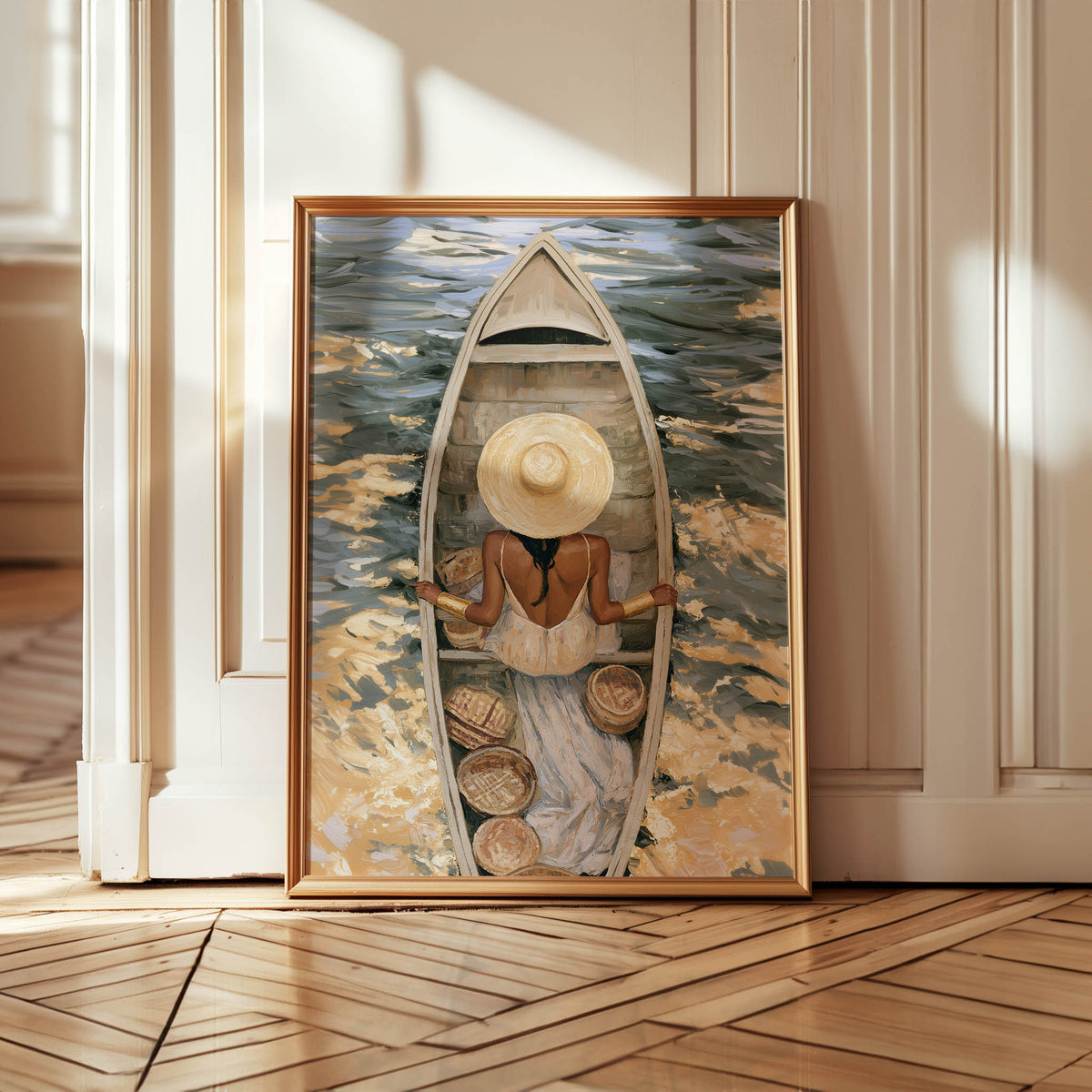 Golden Waters Print