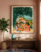 Seaside Gathering Print
