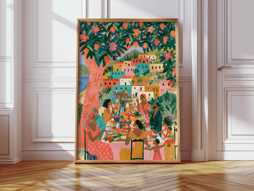 Orange Grove Feast Print
