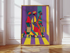 Color Walk Print