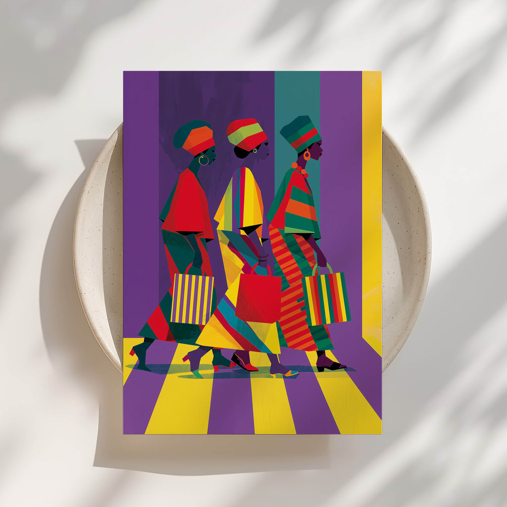 Color Walk Print