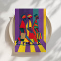 Color Walk Print