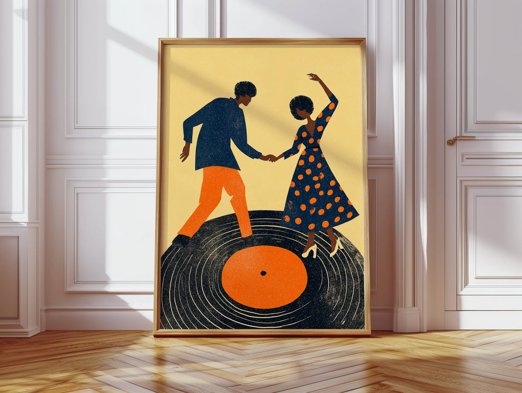 Record Dance Print