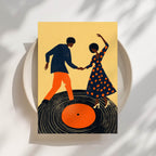 Record Dance Print