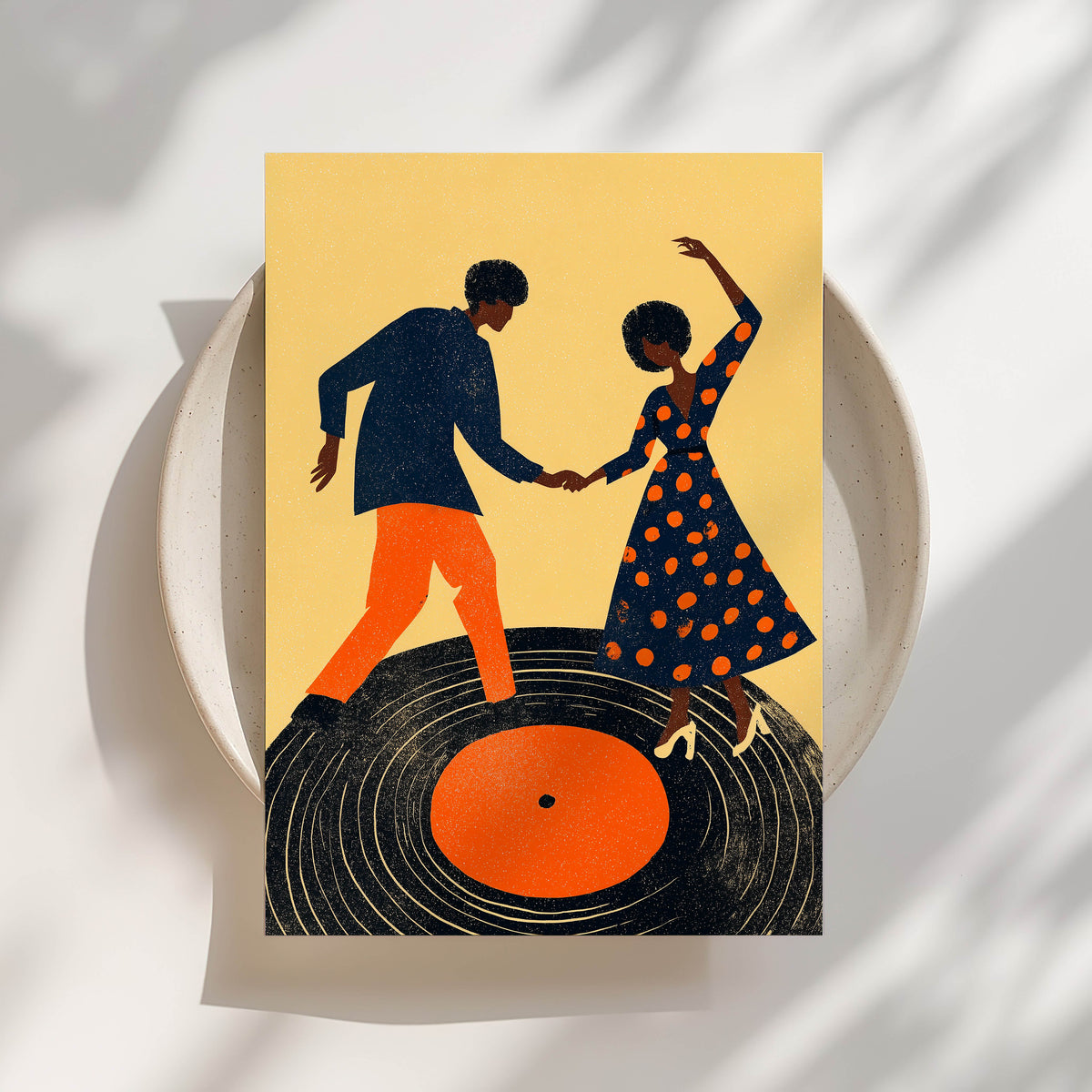 Record Dance Print