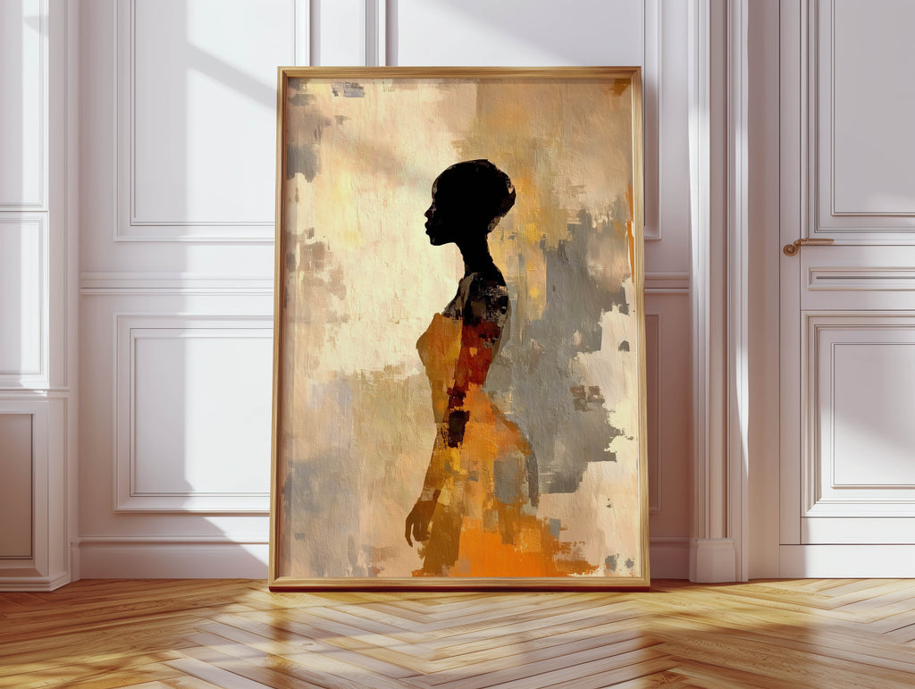 Profile in Amber Print