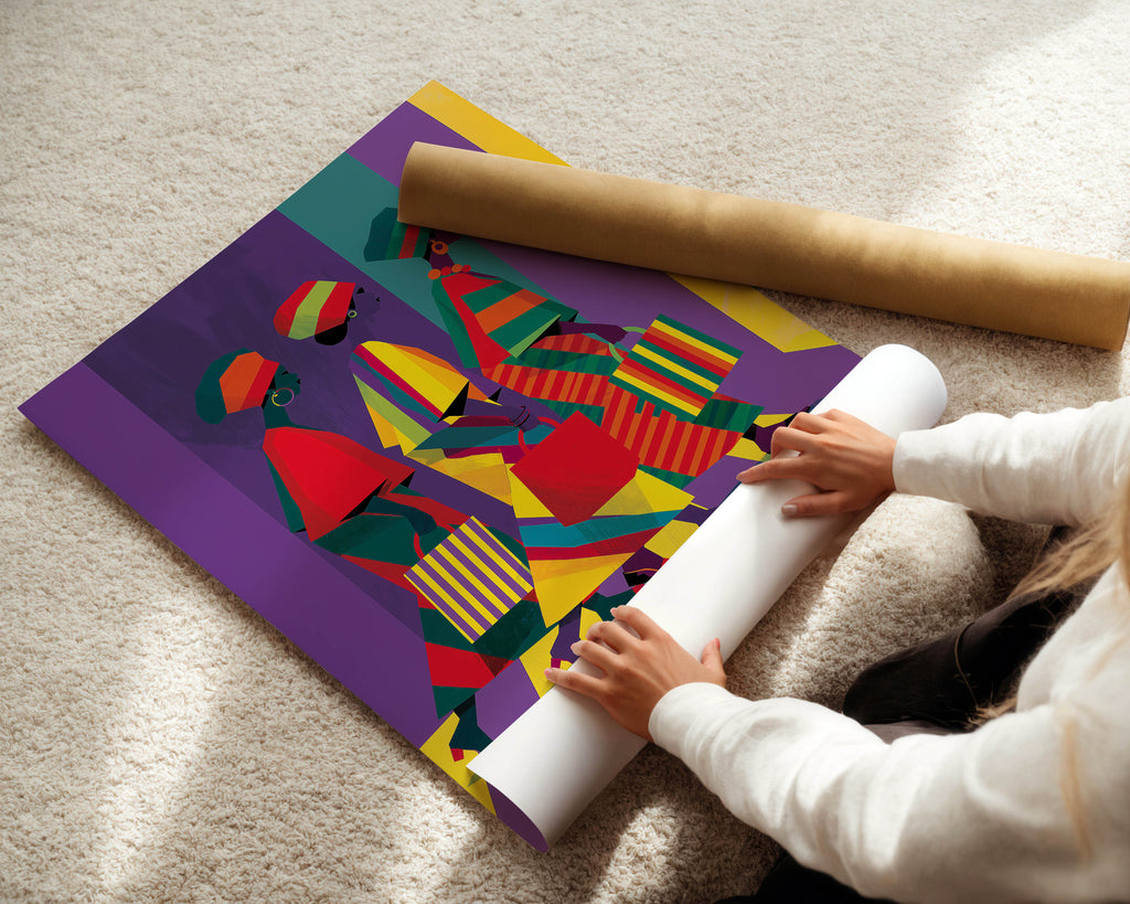 Color Walk Print