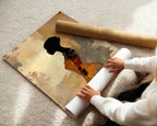 Profile in Amber Print