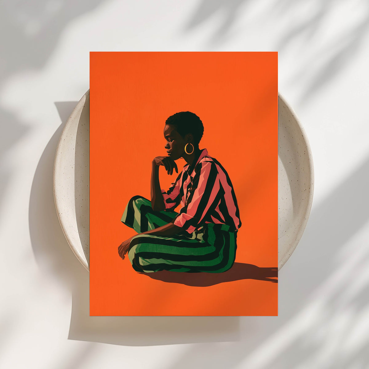 Orange Hour Print