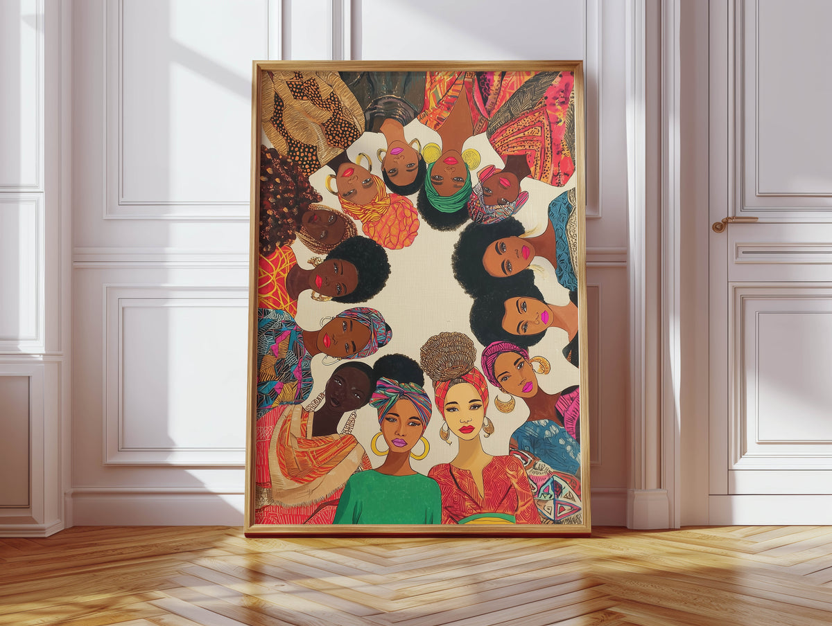 Circle of Queens Print