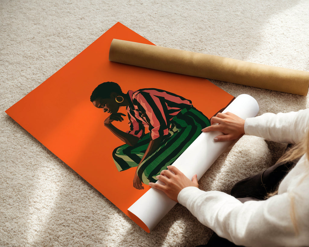 Orange Hour Print