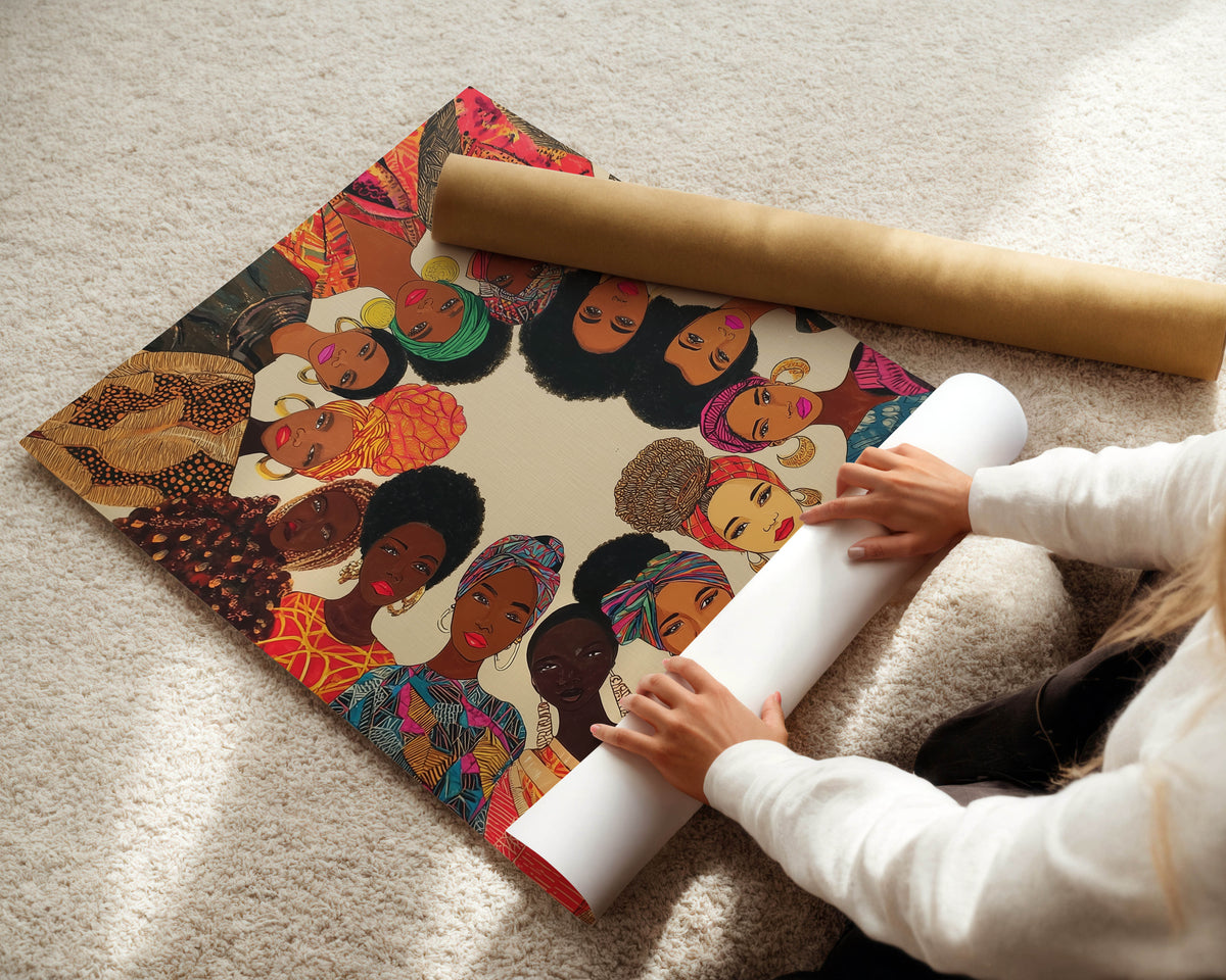 Circle of Queens Print