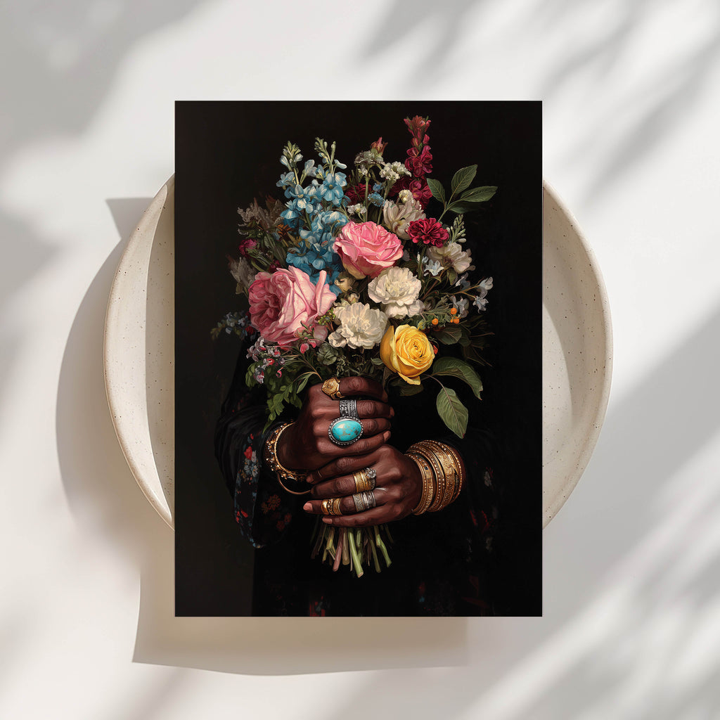 Rings & Roses Print