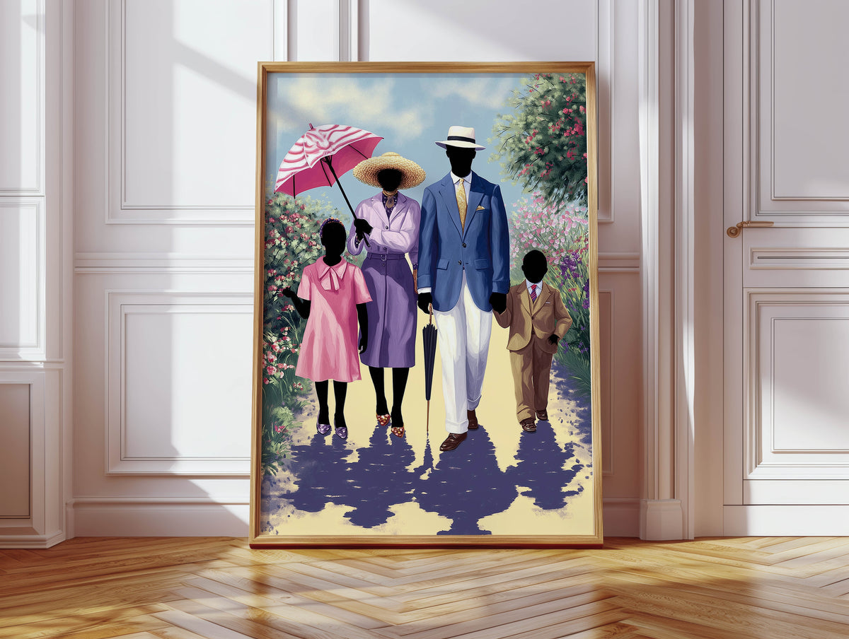 Family Stroll Print