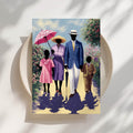 Family Stroll Print