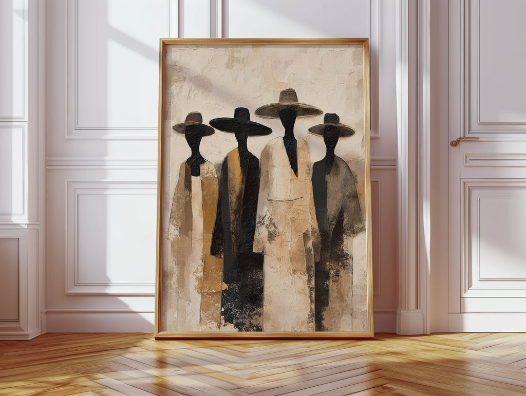 Standing Figures Print