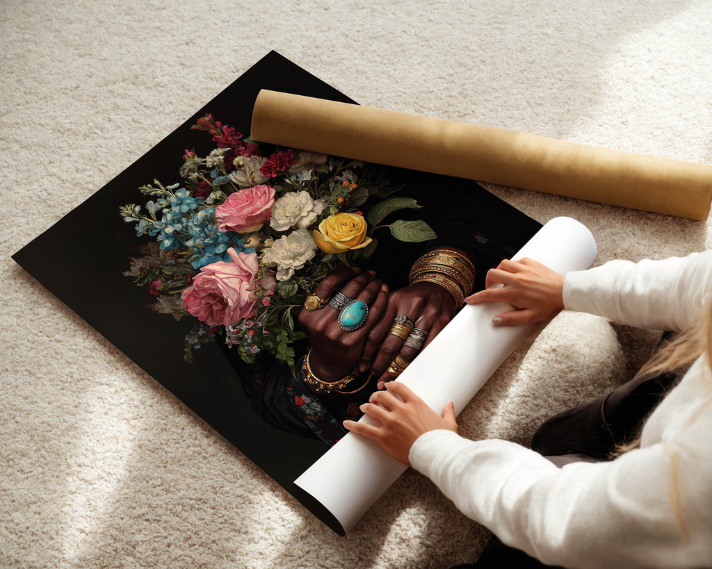 Rings & Roses Print