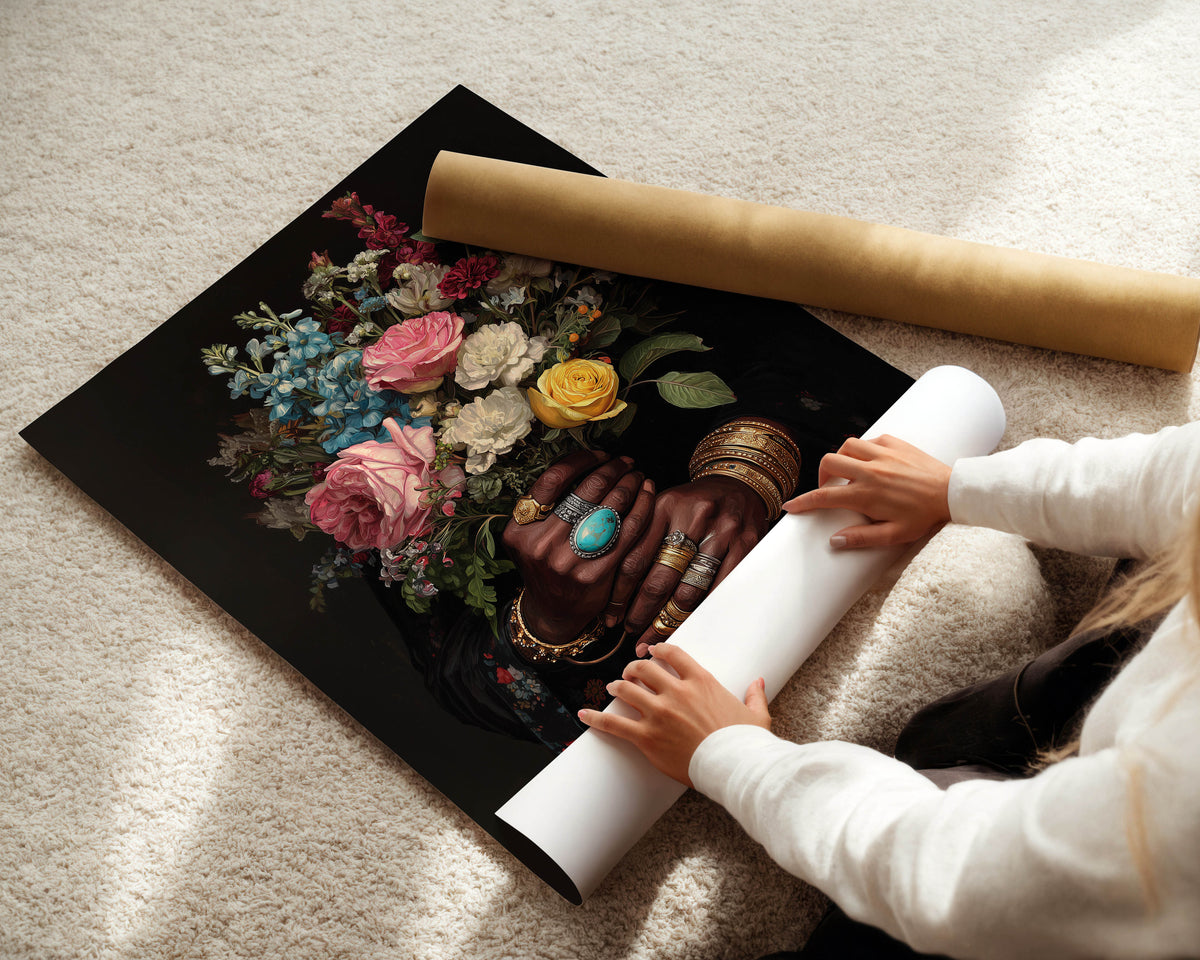 Rings & Roses Print