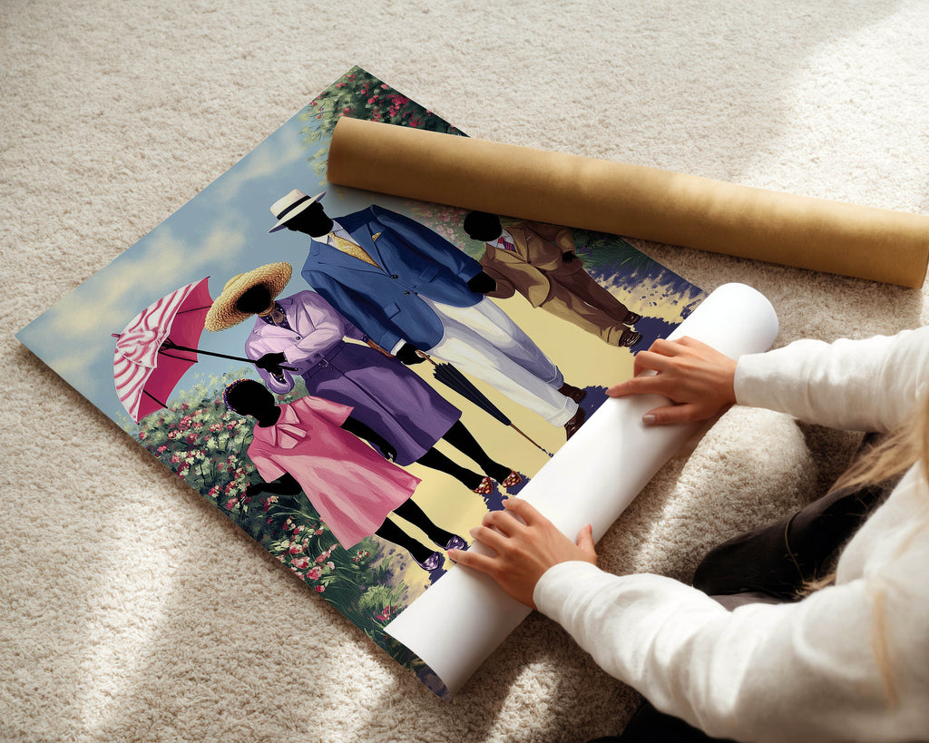 Family Stroll Print