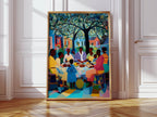 The Black Family Table Print
