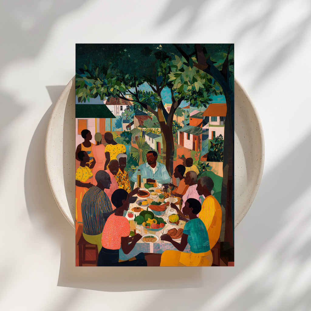 Black Community Feast Print