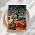 Table Under the Tree Print