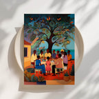 Table Under the Tree Print