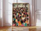 Gathering of the Black People Print