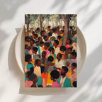 Gathering of the Black People Print