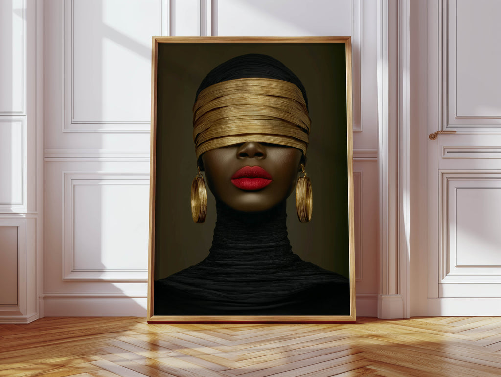 Blind Gold Print