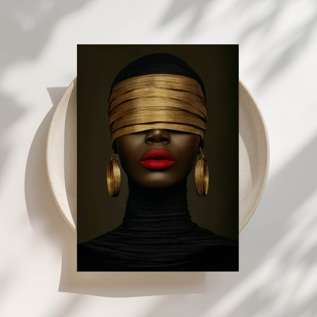 Blind Gold Print