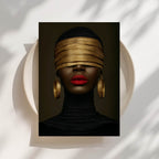 Blind Gold Print