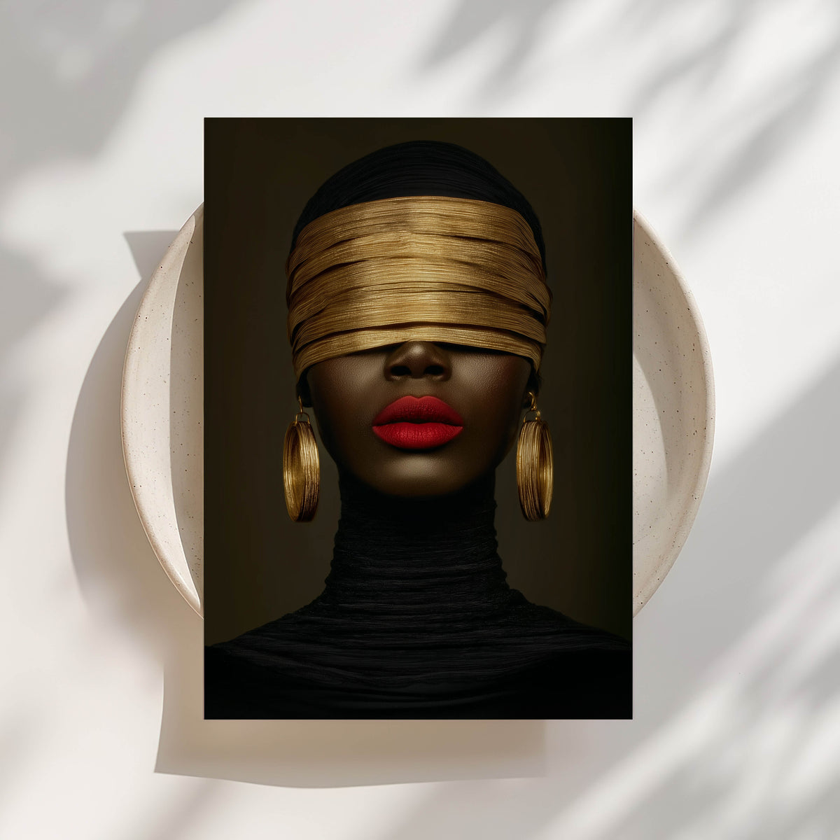 Blind Gold Print