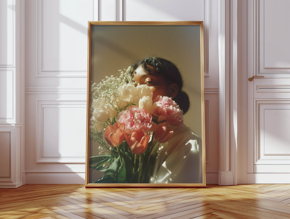 Behind the Bouquet Print