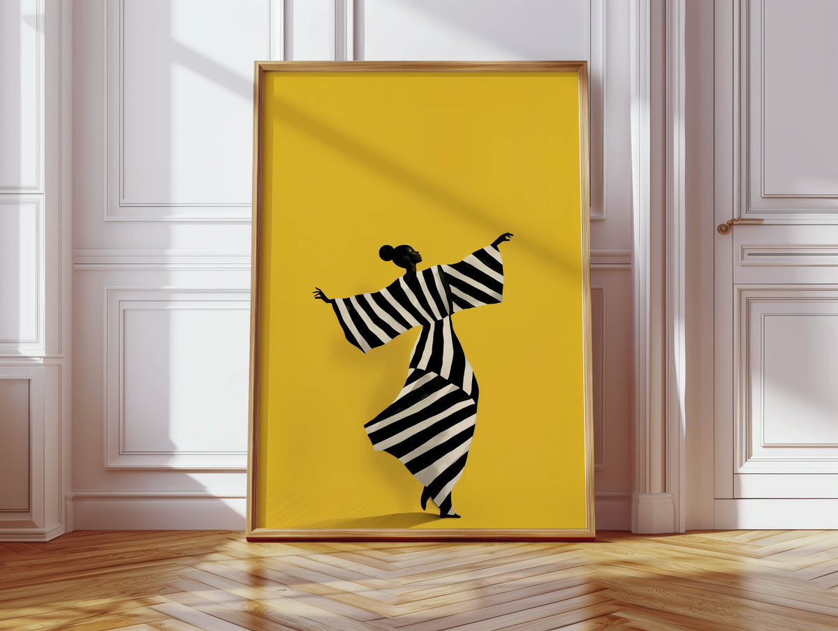 Stripes in Motion Print