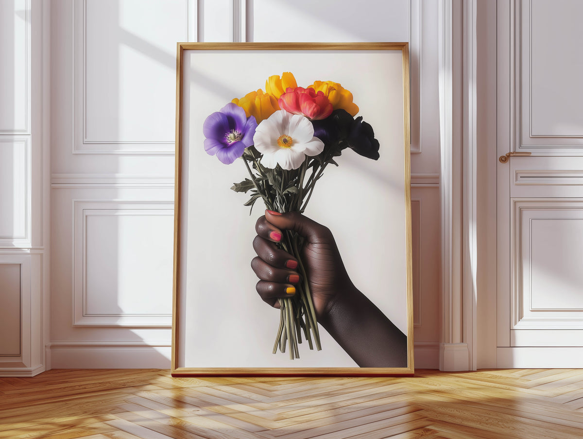 The Bouquet - Afrocentric Floral Print