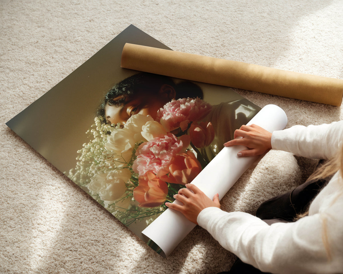 Behind the Bouquet Print