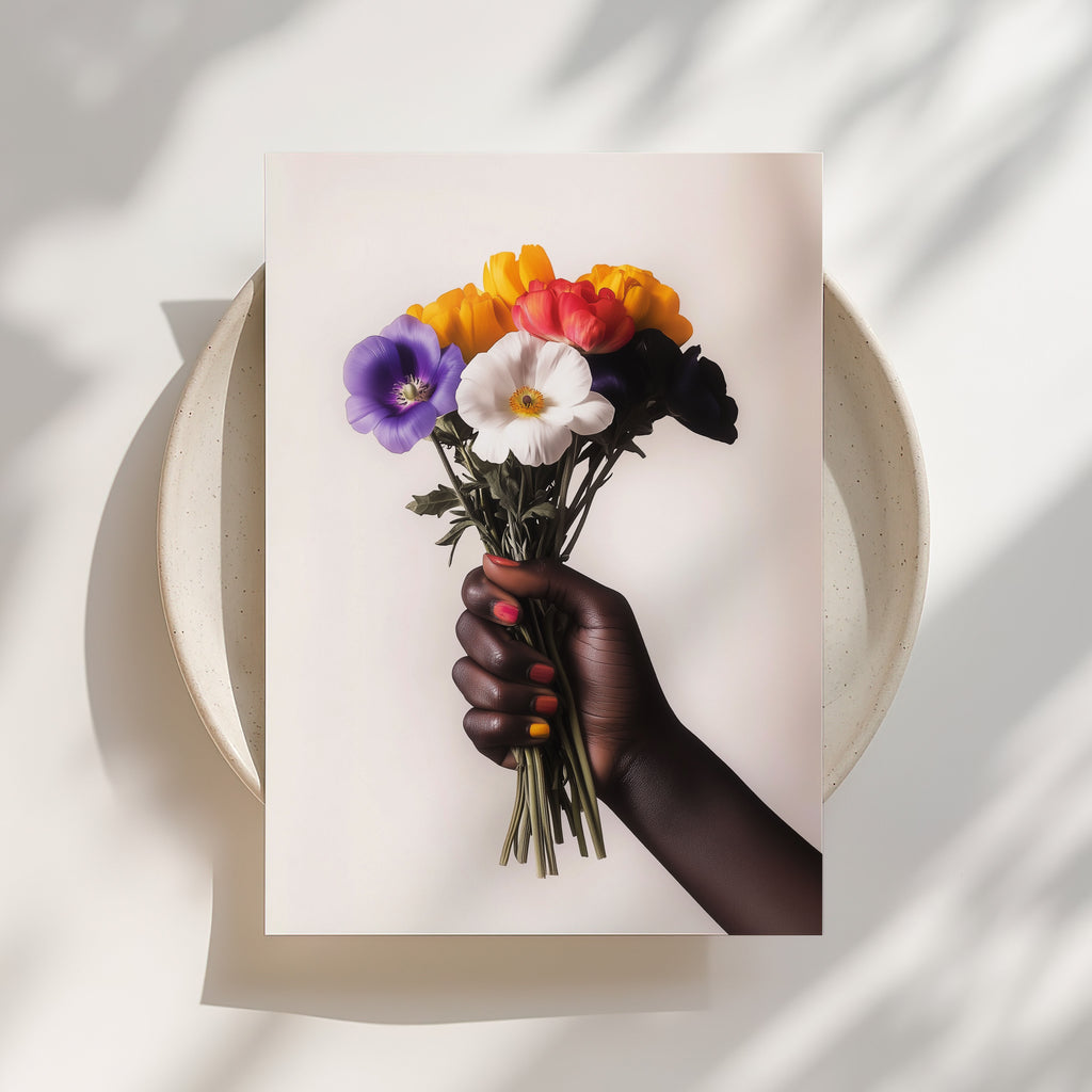 The Bouquet - Afrocentric Floral Print