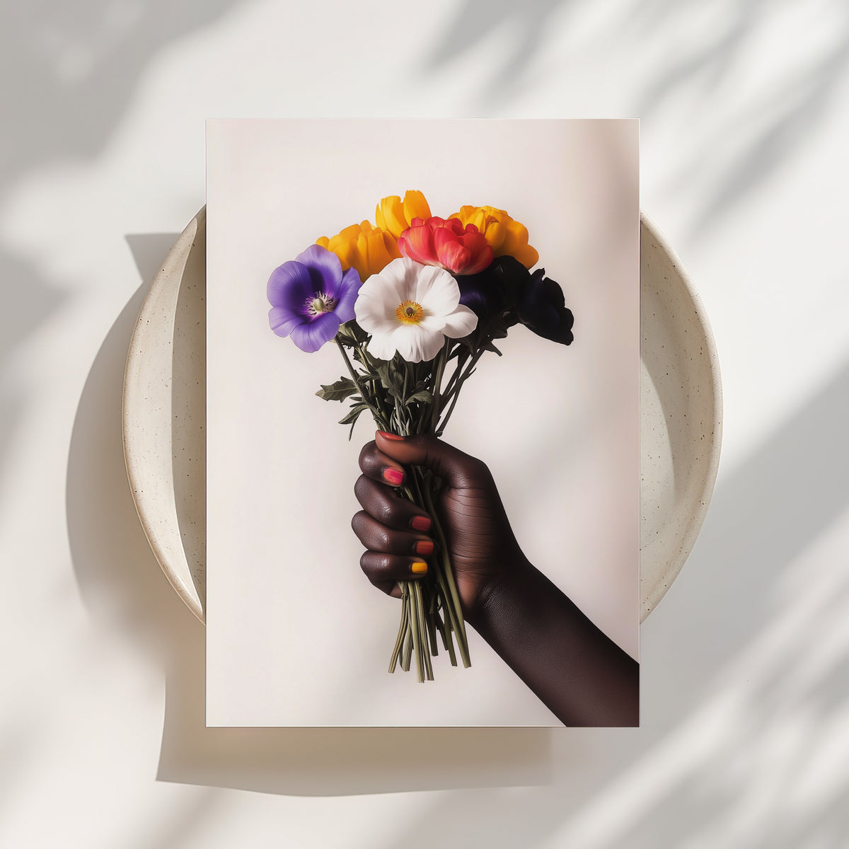 The Bouquet - Afrocentric Floral Print